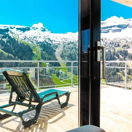 Appartement Penthouse 3-bedroom Apartment, Mountain Views, Large Terrasse, Piste Access Flaine