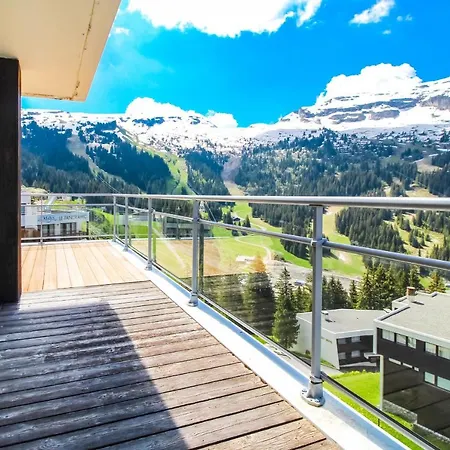 Apartment Penthouse 3-bedroom Apartment, Mountain Views, Large Terrasse, Piste Access