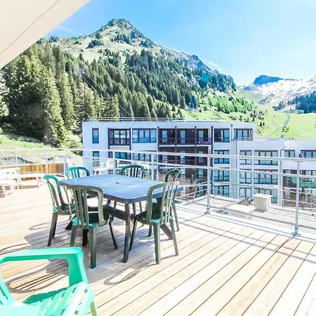 Apartment Penthouse 3-bedroom Apartment, Mountain Views, Large Terrasse, Piste Access