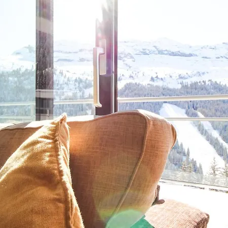 Penthouse 3-bedroom Apartment, Mountain Views, Large Terrasse, Piste Access Apartment Flaine